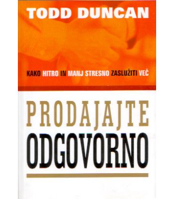 Prodajajte odgovorno