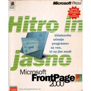 Microsoft FrontPage 2000 hitro in jasno