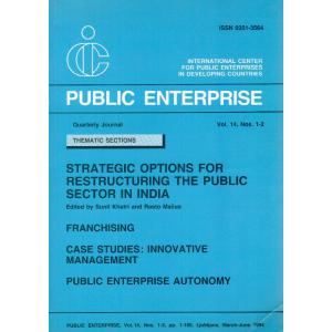 Public Enterprise Quarterly Journal Vol 14. Nos. 1-2