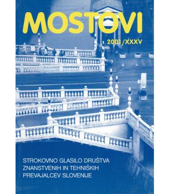 Mostovi 2001 / XXXV