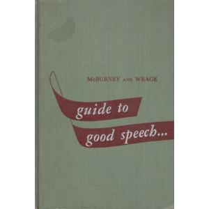 Guide to Good Speech