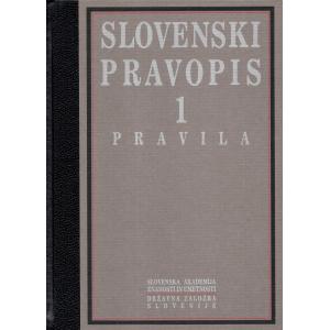 Slovenski pravopis 1