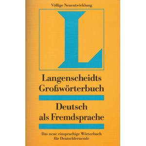 Langenscheidts Grobwörterbuch - Deutsch Als Fremdsprache