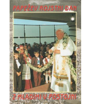 Papežev rojstni dan z mladimi v Postojni