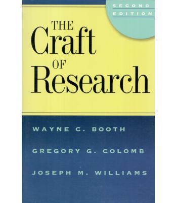 The craft of research