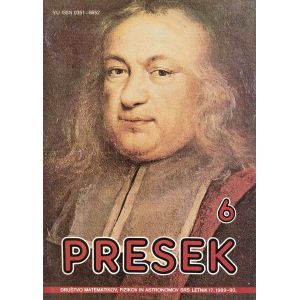 Presek 6 - letnik 17, 1989-90