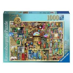 Ravensburger sestavljanka Čarobna knjižna polica 1000 kosov