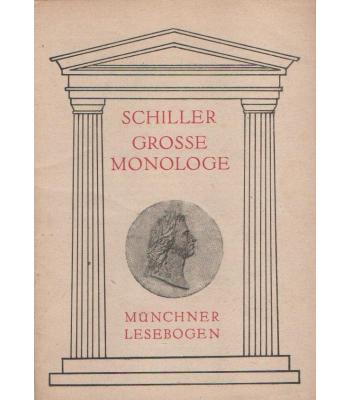 Schiller - Grosse Monologe