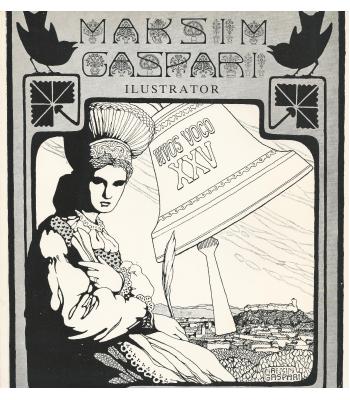 Maksim Gaspari, 1883-1980 - ilustrator