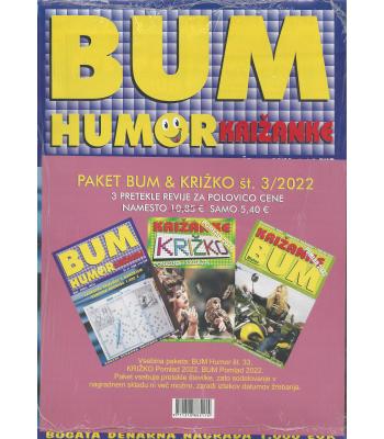 Paket križank BUM & KRIŽKO št. 3/2022