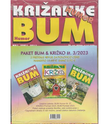 Paket križank BUM & KRIŽKO št. 3/2023