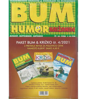 Paket križank BUM & KRIŽKO št. 4/2021