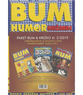 Paket križank BUM & KRIŽKO št. 2/2019
