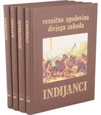 Resnična zgodovina Divjega zahoda [4 knjige]
