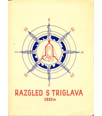 Razgled s Triglava [Kartografsko gradivo]