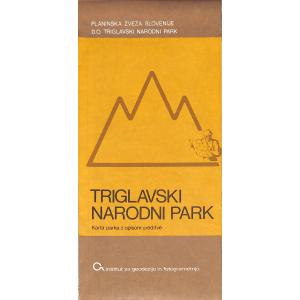 Triglavski narodni park [Kartografsko gradivo]