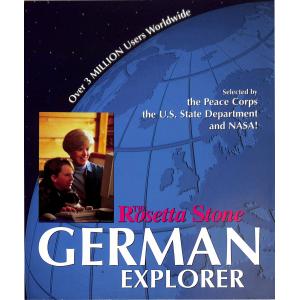 Rosetta Stone German Explorer