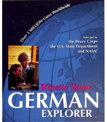Rosetta Stone German Explorer