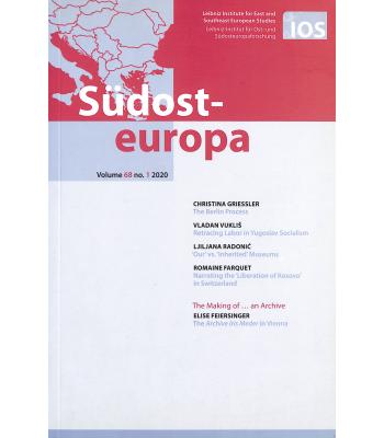  Südosteuropa, vol. 68 no. 1 2020