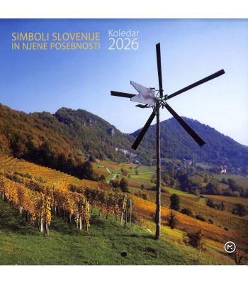 Simboli Slovenije in njene posebnosti [Koledar 2026]