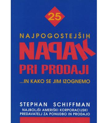 25 najpogostejših napak pri prodaji... in kako se jim izognemo