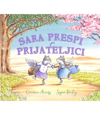 Sara prespi pri prijateljici