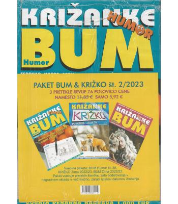 Paket križank BUM & KRIŽKO št. 2/2023