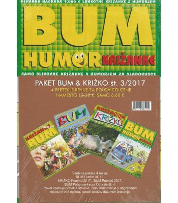 Paket križank BUM & KRIŽKO št. 3/2017