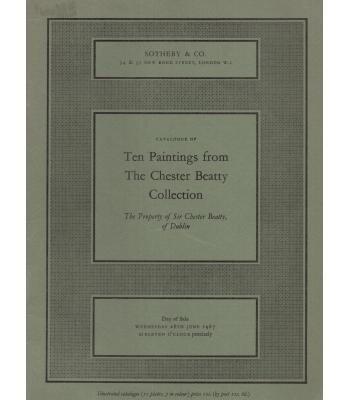 Catalogue of Ten Paintings from The Chester Beatty Collection