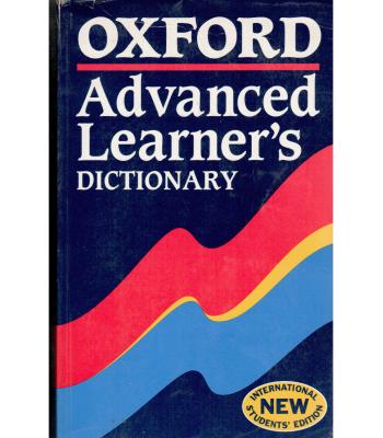 Advanced Learner's Dictionary