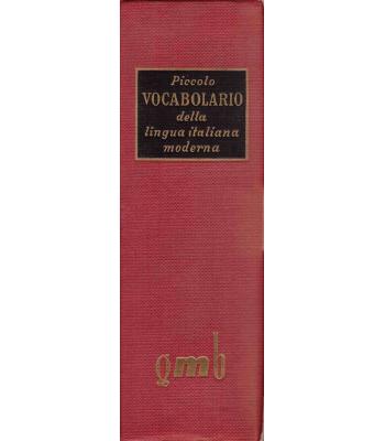 Piccolo vocabolario della lingua italiana moderna