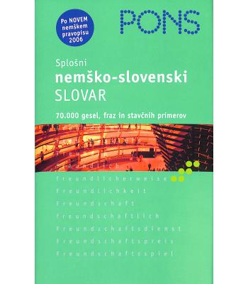 Splošni nemško-slovenski slovar = Kompaktwörterbuch Deutsch-Slowenisch