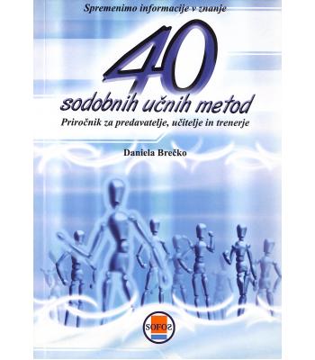 Štirideset sodobnih učnih metod